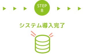 STEP8 システム導入完了